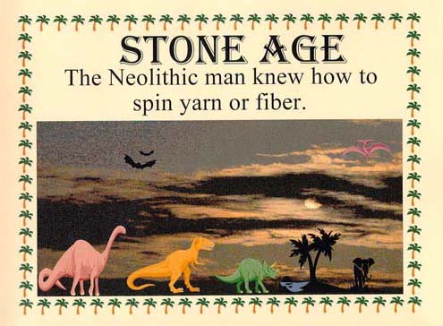 Hosiery history: Stone Age: The Neolithic man knew how to spin yarn